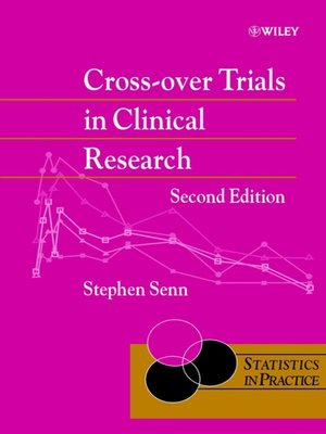 cover image of Cross-over Trials in Clinical Research